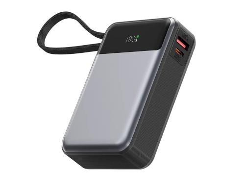 Зовнішній акумулятор ACEFAST M21 PD65W power bank with cable 20000mAh Black (6974316283898) Зовнішній акумулятор ACEFAST M21 PD65W power bank with cable 20000mAh Black (6974316283898)