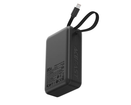 Зовнішній акумулятор ACEFAST M21 PD65W power bank with cable 20000mAh Black (6974316283898) Зовнішній акумулятор ACEFAST M21 PD65W power bank with cable 20000mAh Black (6974316283898)