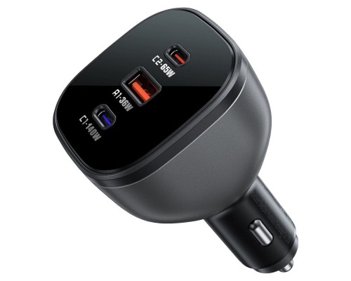 Автомобільний зарядний пристрій ACEFAST B14 165W (2*USB-C+USB-A) 3-port car charger Black (6974316282938) Автомобільний зарядний пристрій ACEFAST B14 165W (2*USB-C+USB-A) 3-port car charger Black (6974316282938)