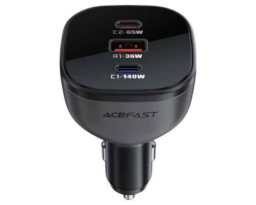 Автомобільний зарядний пристрій ACEFAST B14 165W (2*USB-C+USB-A) 3-port car charger Black (6974316282938) Автомобільний зарядний пристрій ACEFAST B14 165W (2*USB-C+USB-A) 3-port car charger Black (6974316282938)