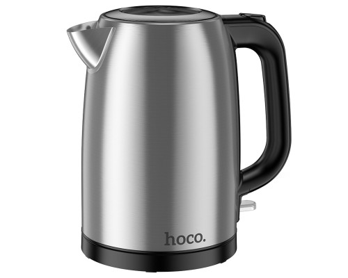 Електрочайник HOCO HE12 1.7L stainless steel electric kettle (EU) Stainless Steel (6942007638166)
