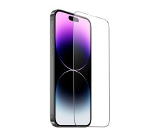 Захисне скло HOCO 9D large arc dustproof glass for iP15 Pro Max(A34) Black (6942007607469)