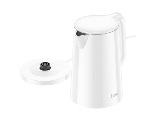Електрочайник HOCO HE11 1.7L electric kettle (EU) White (6942007638159) Електрочайник HOCO HE11 1.7L electric kettle (EU) White (6942007638159)