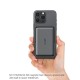 Зовнішній акумулятор ACEFAST M17 PD20W/22.5W magnetic fast charging power bank with built-in stand 10000mAh Black (6974316284000)