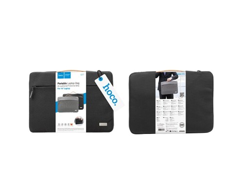 Сумка HOCO GT7 Extraordinary series laptop bag (16 inches) Mysterious Black (6942007648431) Сумка HOCO GT7 Extraordinary series laptop bag (16 inches) Mysterious Black (6942007648431)