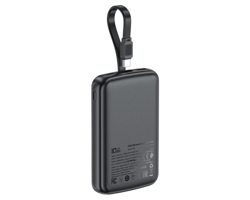 Зовнішній акумулятор ACEFAST M13 PD22.5W power bank with cable 10000mAh Black (6974316283959) Зовнішній акумулятор ACEFAST M13 PD22.5W power bank with cable 10000mAh Black (6974316283959)