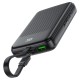 Зовнішній акумулятор ACEFAST M13 PD22.5W power bank with cable 10000mAh Black (6974316283959)