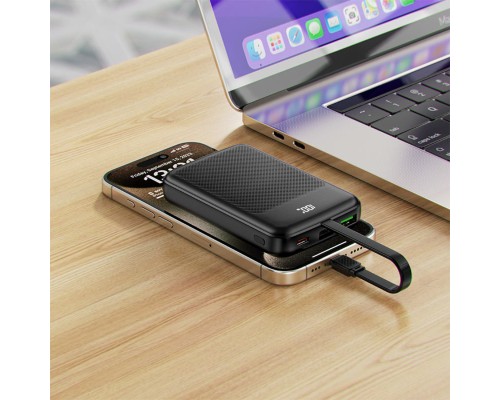 Зовнішній акумулятор ACEFAST M13 PD22.5W power bank with cable 10000mAh Black (6974316283959) Зовнішній акумулятор ACEFAST M13 PD22.5W power bank with cable 10000mAh Black (6974316283959)