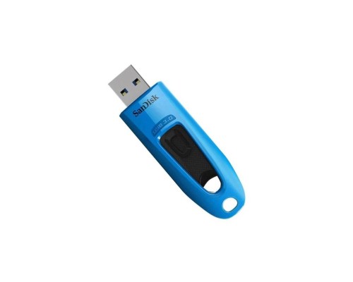 Флеш-накопичувач SanDisk USB 3.0 Ultra 64Gb (130Mb/s) Blue (SDCZ48-064G-U46B) Флеш-накопичувач SanDisk USB 3.0 Ultra 64Gb (130Mb/s) Blue (SDCZ48-064G-U46B)
