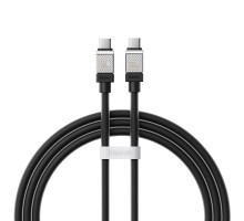 Кабель Baseus CoolPlay Series Fast Charging Cable Type-C to Type-C 100W 1m Black (CAKW000201)