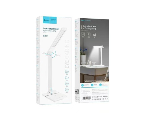 Світильник HOCO HX11 Foldable table lamp White (6942007646635) Світильник HOCO HX11 Foldable table lamp White (6942007646635)