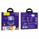 Кабель HOCO X21 Plus USB to iP 2.4A, 2m, silicone, silicone connectors, Black+White (6931474713780)