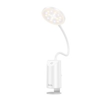 Світильник HOCO HX10 Clip table lamp White (6942007646628)