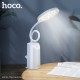 Світильник HOCO HX10 Clip table lamp White (6942007646628)