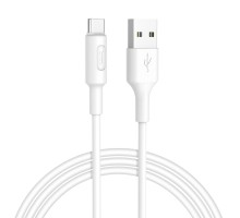 Кабель HOCO X25 USB to Micro 2A, 1m, PVC, PVC connectors, Black (6957531080121)