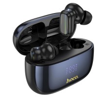 Бездротові навушники HOCO EQ20 Rhyme true wireless ANC+ENC noise reduction BT headset Black (6942007641319)