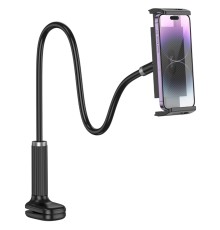 Тримач для телефона HOCO HD10 Bamboo lazy stand Black (6942007639224)