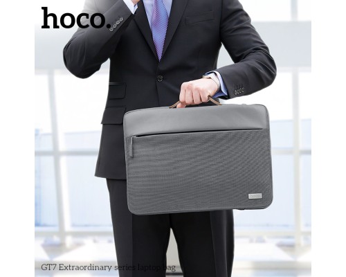 Сумка HOCO GT7 Extraordinary series laptop bag (16 inches) Space Gray (6942007648448) Сумка HOCO GT7 Extraordinary series laptop bag (16 inches) Space Gray (6942007648448)