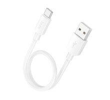 Кабель HOCO X96 Hyper 27W charging data cable Type-C (L=0.25M) White (6942007609418)