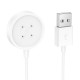 Бездротовий зарядний пристрій для смарт-годинника HOCO Y24 AMOLED Smart sports watch charging cable White (6942007641029)