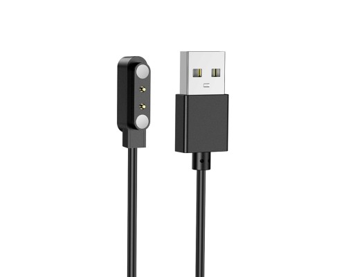 Бездротовий зарядний пристрій для смарт-годинника HOCO Y25 Smart sports watch charging cable Black (6942007641722) Бездротовий зарядний пристрій для смарт-годинника HOCO Y25 Smart sports watch charging cable Black (6942007641722)