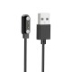 Бездротовий зарядний пристрій для смарт-годинника HOCO Y25 Smart sports watch charging cable Black (6942007641722)