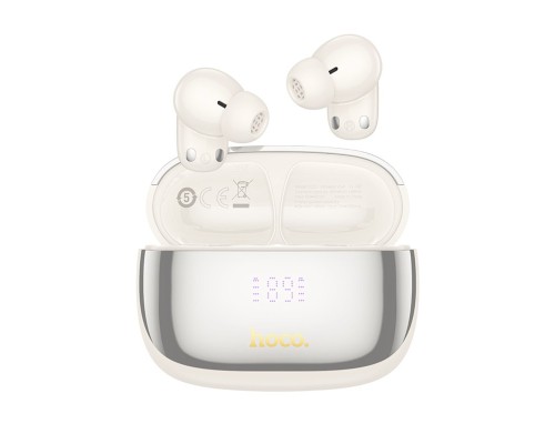 Бездротові навушники HOCO EQ20 Rhyme true wireless ANC+ENC noise reduction BT headset Milky White (6942007641326) Бездротові навушники HOCO EQ20 Rhyme true wireless ANC+ENC noise reduction BT headset Milky White (6942007641326)