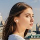 Бездротові навушники HOCO EQ20 Rhyme true wireless ANC+ENC noise reduction BT headset Milky White (6942007641326)