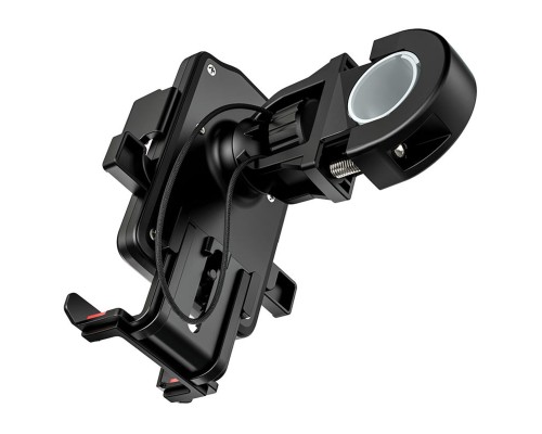 Велотримач для телефона HOCO CA73 Flying one-touch bicycle and motorcycle universal holder Black&Red (6931474731753) Велотримач для телефона HOCO CA73 Flying one-touch bicycle and motorcycle universal holder Black&Red (6931474731753)
