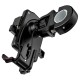 Велотримач для телефона HOCO CA73 Flying one-touch bicycle and motorcycle universal holder Black&Red (6931474731753)