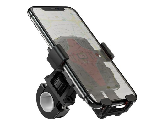 Велотримач для телефона HOCO CA73 Flying one-touch bicycle and motorcycle universal holder Black&Red (6931474731753) Велотримач для телефона HOCO CA73 Flying one-touch bicycle and motorcycle universal holder Black&Red (6931474731753)