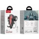 Велотримач для телефона HOCO CA73 Flying one-touch bicycle and motorcycle universal holder Black&Red (6931474731753)