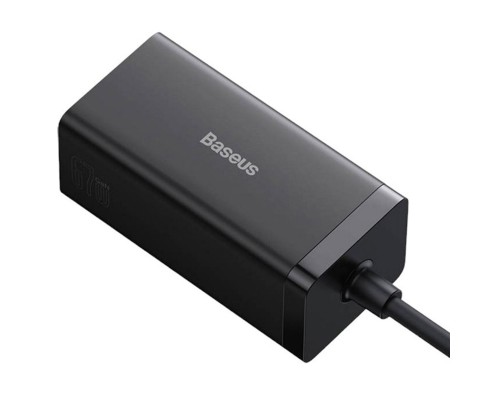 Мережевий зарядний пристрій Baseus GaN5 Pro Desktop Fast Charger 1U+2C+HDMI 67W with 1.5m power cord EU Black (CCGP110201) Мережевий зарядний пристрій Baseus GaN5 Pro Desktop Fast Charger 1U+2C+HDMI 67W with 1.5m power cord EU Black (CCGP110201)