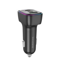 Автомобільний зарядний пристрій BOROFONE BZ28C Trophie PD60W(2C1A) car charger Black (6941991110870)