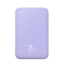 Зовнішній акумулятор Baseus Magnetic Mini Wireless Fast Charge Power Bank 20000mAh 20W Purple (PPCX150005)