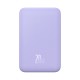 Зовнішній акумулятор Baseus Magnetic Mini Wireless Fast Charge Power Bank 20000mAh 20W Purple (PPCX150005)