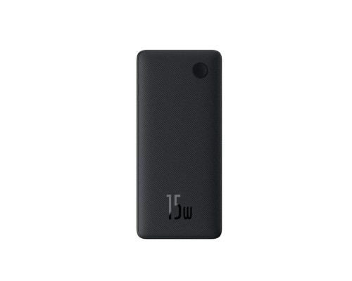 Зовнішній акумулятор Baseus Airpow Lite Power Bank 10000mAh 15W Cosmic Black (With Simple Series Data Cable USB to Type-C 30cm Black) (P10067500123-00) Зовнішній акумулятор Baseus Airpow Lite Power Bank 10000mAh 15W Cosmic Black (With Simple Series Data Cable USB to Type-C 30cm Black) (P10067500123-00)