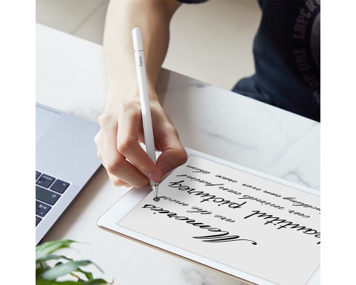 Стилус HOCO GM103 Fluent series universal capacitive pen White (6931474767127)