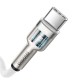 Кабель Baseus Cafule Series Metal Data Cable Type-C to Type-C 100W 2m White (CATJK-D02)