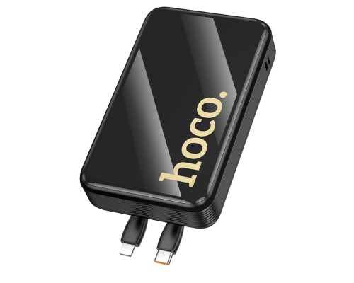 Зовнішній акумулятор HOCO Q37A Graceful 22.5W+PD20W power bank with two cables(20000mAh) Black (6942007644921) Зовнішній акумулятор HOCO Q37A Graceful 22.5W+PD20W power bank with two cables(20000mAh) Black (6942007644921)