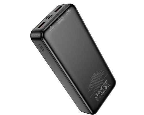 Зовнішній акумулятор HOCO J136A Sirui 22.5W+PD20W fully compatible power bank (20000mAh) Black (6942007634830)