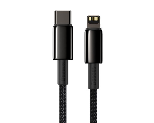 Кабель Baseus Tungsten Gold Fast Charging Data Cable Type-C to iP PD 20W 2m Black (CATLWJ-A01) Кабель Baseus Tungsten Gold Fast Charging Data Cable Type-C to iP PD 20W 2m Black (CATLWJ-A01)
