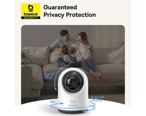 IP-камера відеоспостереження Baseus Security P1 Pro Indoor Camera 3K White EU (S0TV022132) IP-камера відеоспостереження Baseus Security P1 Pro Indoor Camera 3K White EU (S0TV022132)