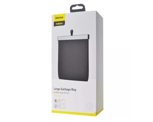 Автомобільний органайзер Baseus Large Garbage Bag for Back Seat of Cars Black (CRLJD-A01) Автомобільний органайзер Baseus Large Garbage Bag for Back Seat of Cars Black (CRLJD-A01)