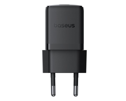 Мережевий зарядний пристрій Baseus Palm Fast Charger 1C 20W EU Cluster Black (with Baseus Mini White Cable USB-C to USB-C 60W (20V/3A) 1m Cluster Blac (P10111602113-01) Мережевий зарядний пристрій Baseus Palm Fast Charger 1C 20W EU Cluster Black (with Baseus Mini White Cable USB-C to USB-C 60W (20V/3A) 1m Cluster Blac (P10111602113-01)