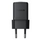 Мережевий зарядний пристрій Baseus Palm Fast Charger 1C 20W EU Cluster Black (with Baseus Mini White Cable USB-C to USB-C 60W (20V/3A) 1m Cluster Blac (P10111602113-01)