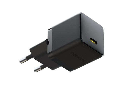 Мережевий зарядний пристрій Baseus Palm Fast Charger 1C 20W EU Cluster Black (with Baseus Mini White Cable USB-C to USB-C 60W (20V/3A) 1m Cluster Blac (P10111602113-01) Мережевий зарядний пристрій Baseus Palm Fast Charger 1C 20W EU Cluster Black (with Baseus Mini White Cable USB-C to USB-C 60W (20V/3A) 1m Cluster Blac (P10111602113-01)