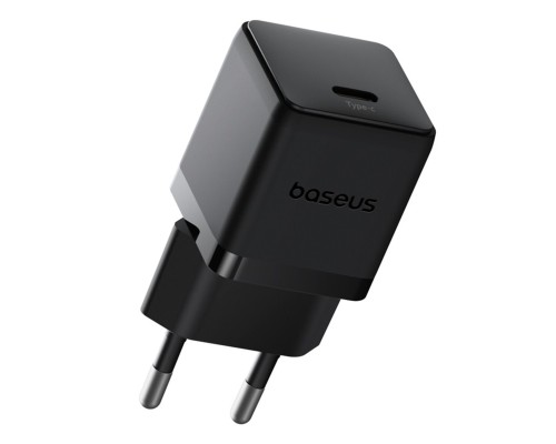 Мережевий зарядний пристрій Baseus Palm Fast Charger 1C 20W EU Cluster Black (with Baseus Mini White Cable USB-C to USB-C 60W (20V/3A) 1m Cluster Blac (P10111602113-01) Мережевий зарядний пристрій Baseus Palm Fast Charger 1C 20W EU Cluster Black (with Baseus Mini White Cable USB-C to USB-C 60W (20V/3A) 1m Cluster Blac (P10111602113-01)