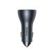Автомобільний зарядний пристрій Baseus Golden Contactor Pro GaN Fast Charging Car Charger U+2C 65W Lunar Gray (C00035202841-00)