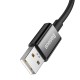 Кабель Baseus Superior Series (SUPERVOOC) Fast Charging Data Cable USB to Type-C 65W 1m Black (CAYS000901)